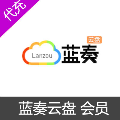 蓝奏云盘 余额充值 输入金额